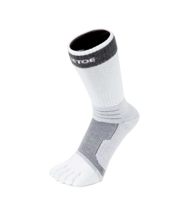 TOETOE Sports Tennis Ankle teensokken wit/grijs