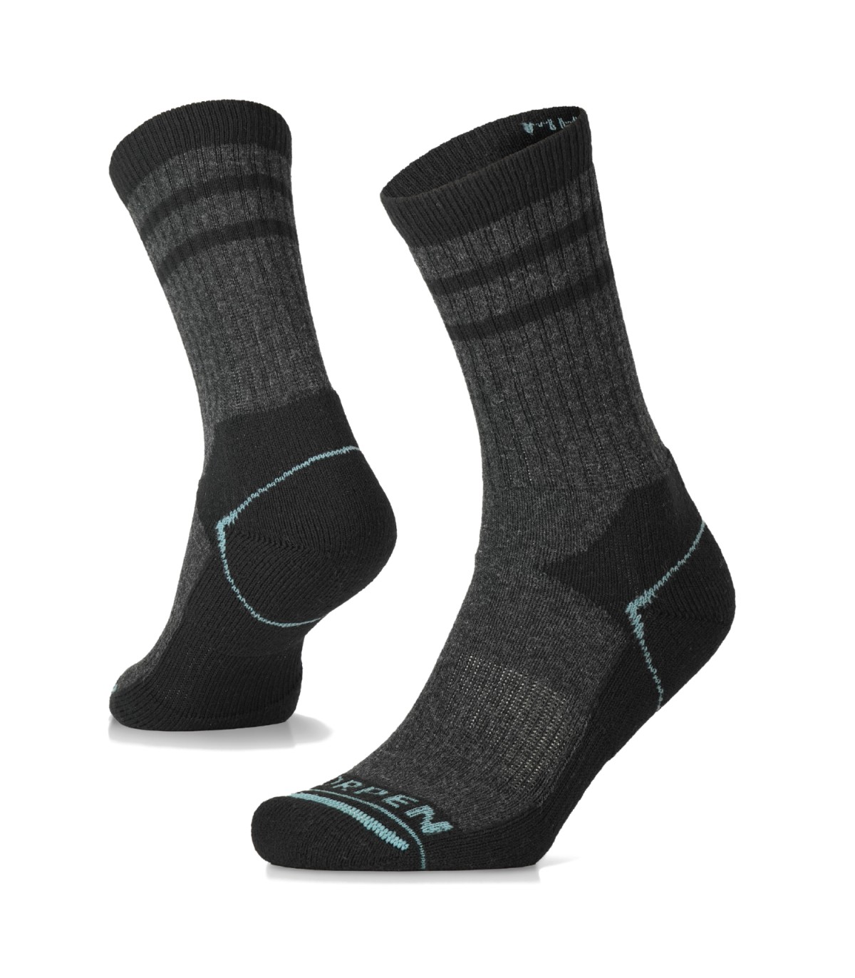 LORPEN Wool Hike Crew 2-pack