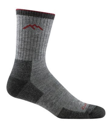 Darn Tough Men Midweight Merino Micro Crew Charcoal Wandelsokken