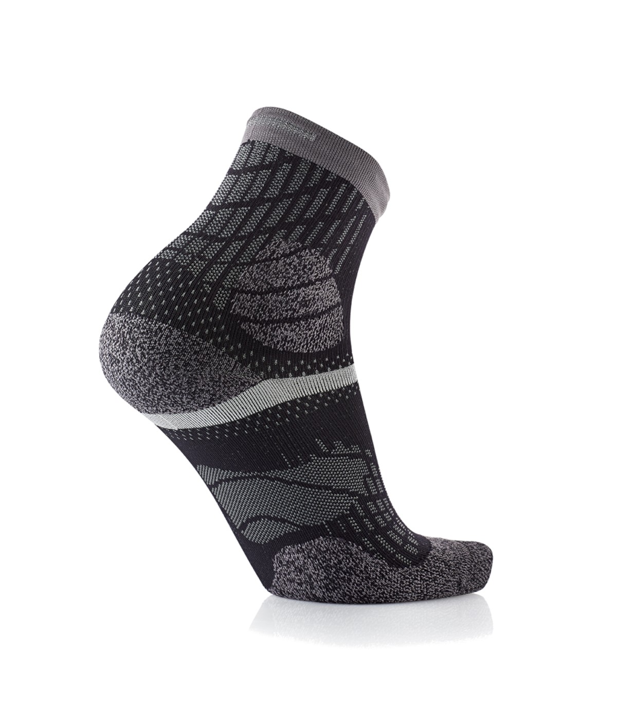 SIDAS Trail Protect Zwart/Grijze enkel sokken