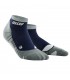 CEP Hiking Light Merino Compressie Low-Cut Wandelsokken Navy