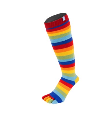 TOETOE Everyday Knee-High teensokken  regenboog