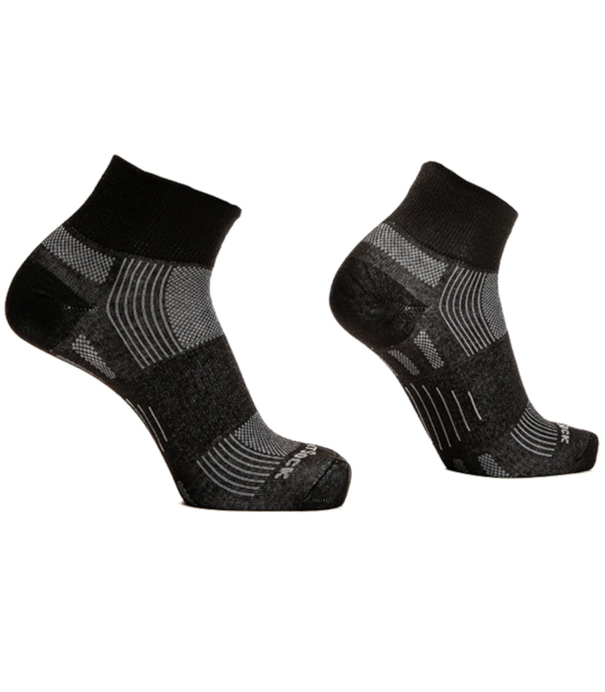 Wrightsock Eco Explore Quarter Zwart