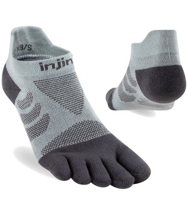 Injinji Women's Ultra Run No-Show Grijs