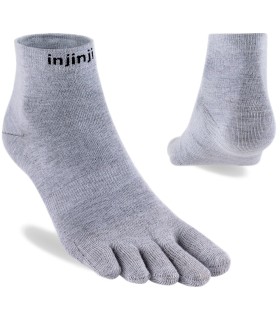 Injinji Liner Mini-Crew Coolmax Lichtgrijs