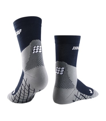 CEP Hiking Light Merino Mid-Cut Compressie Navyblauw