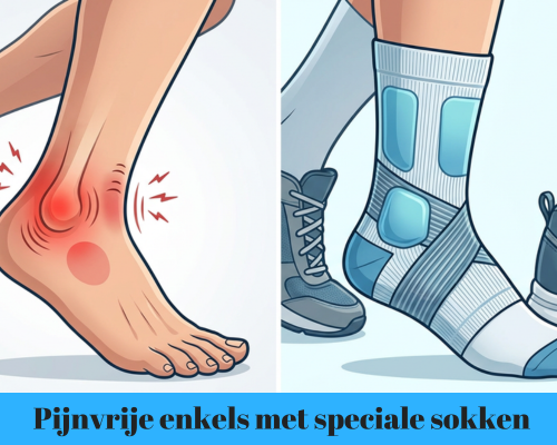 Sokken die enkelproblemen helpen voorkomen